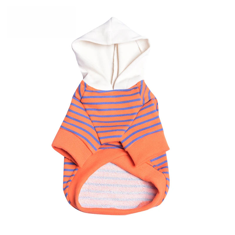 Stripe Puppy Sweatshirt