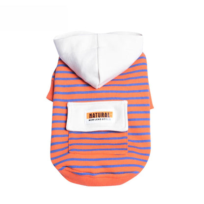 Stripe Puppy Sweatshirt