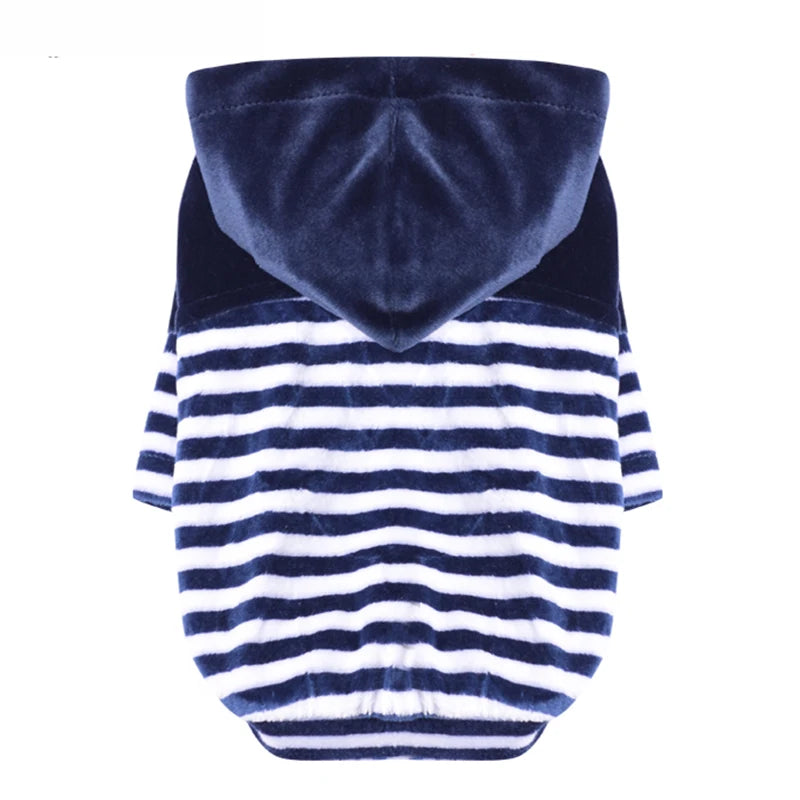 Stripe Puppy Sweatshirt