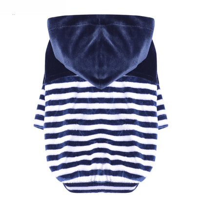 Stripe Puppy Sweatshirt