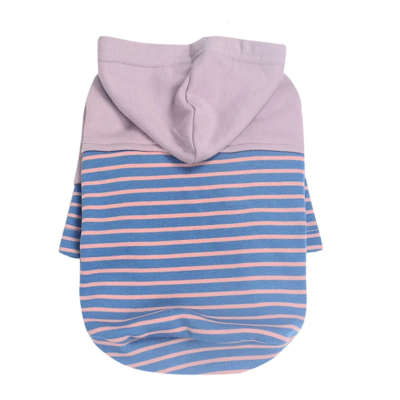 Stripe Puppy Sweatshirt