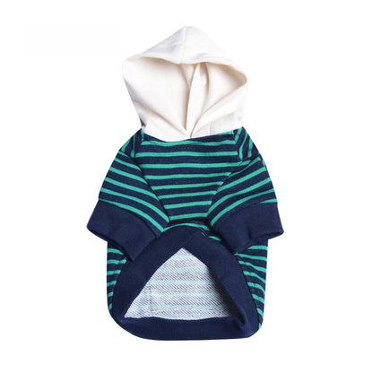 Stripe Puppy Sweatshirt