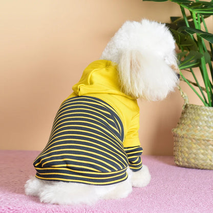Stripe Puppy Sweatshirt