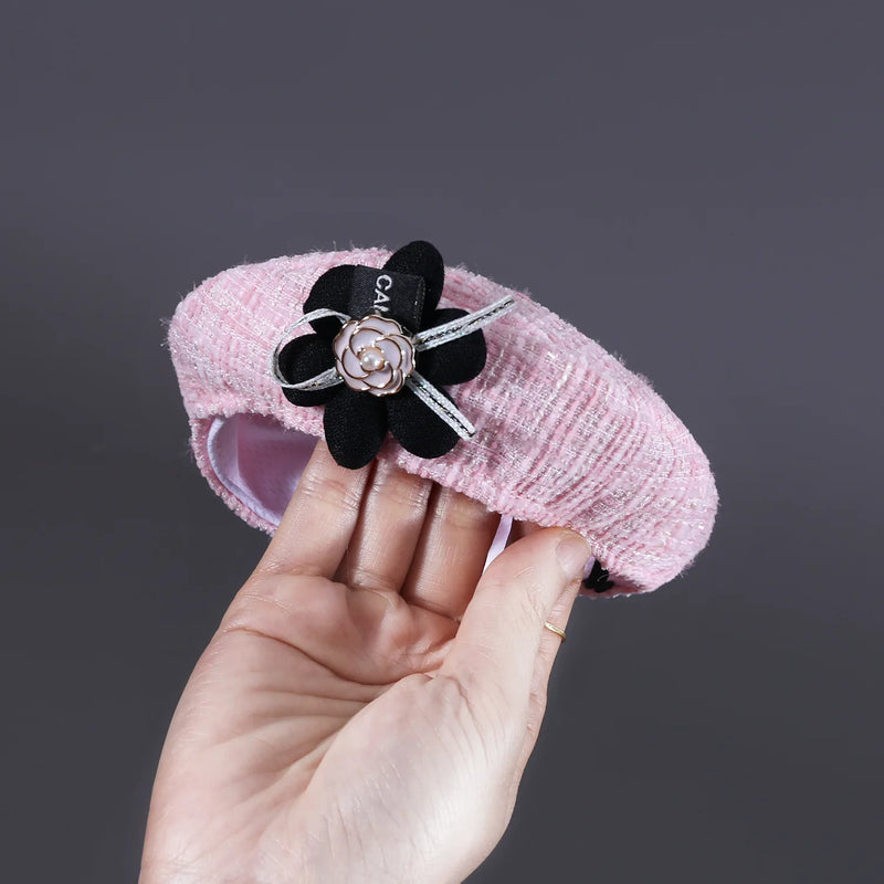 Knitted Woolen Flower Bud Hat