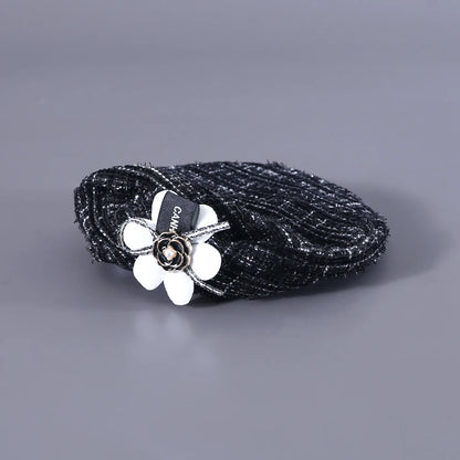 Knitted Woolen Flower Bud Hat