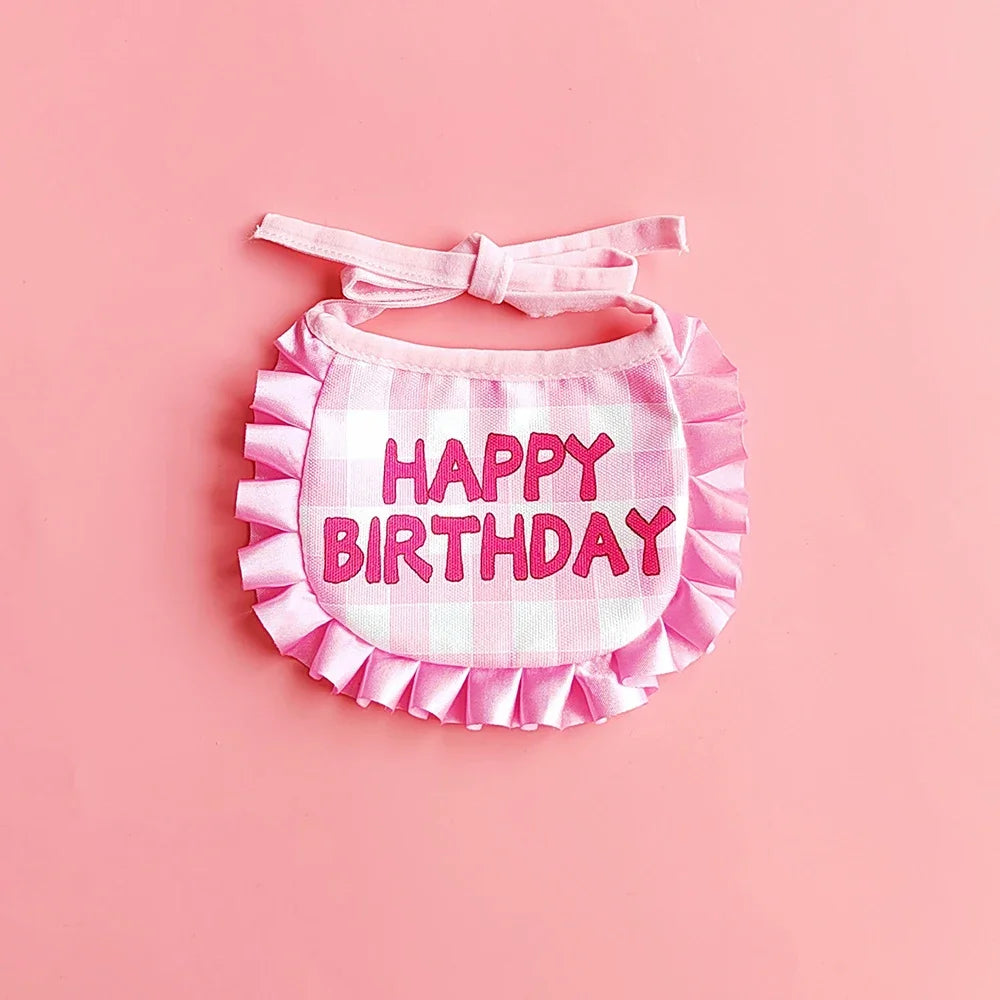 Cat Birthday Scarf Hat