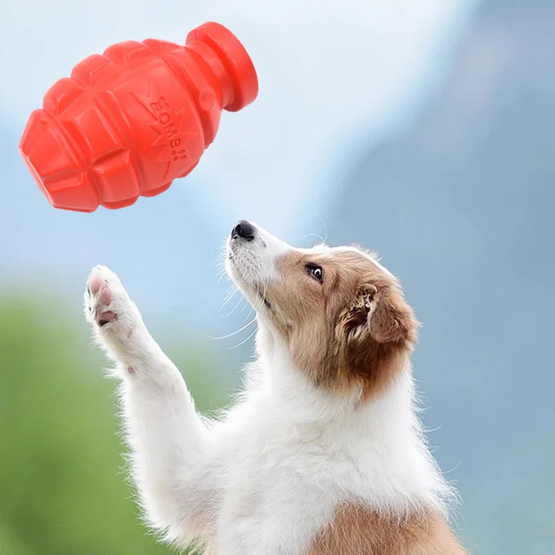 Red chew toy