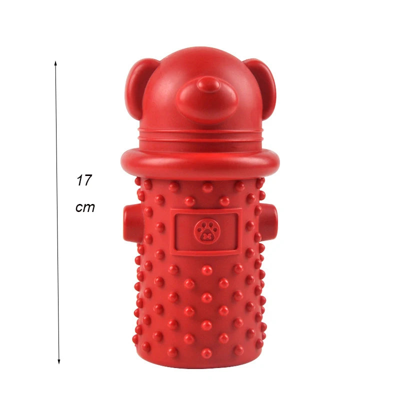 Red chew toy