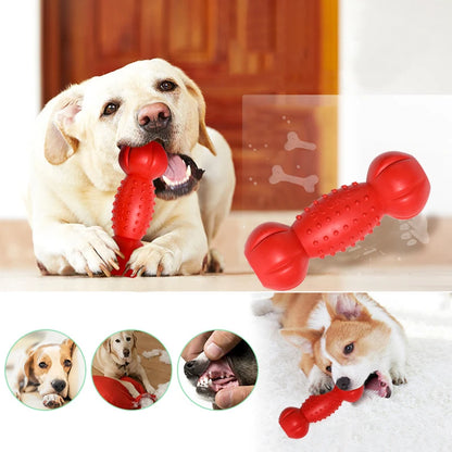 Red chew toy