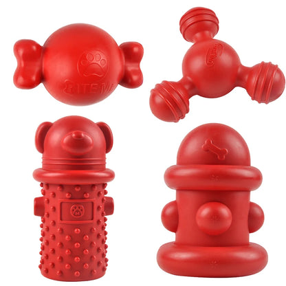 Red chew toy