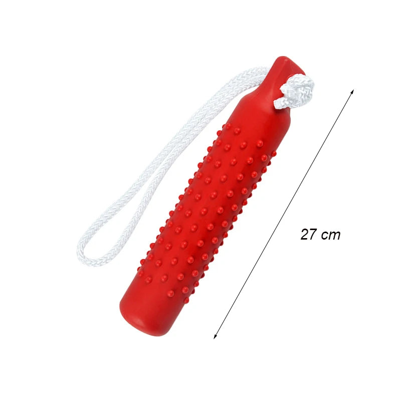 Red chew toy