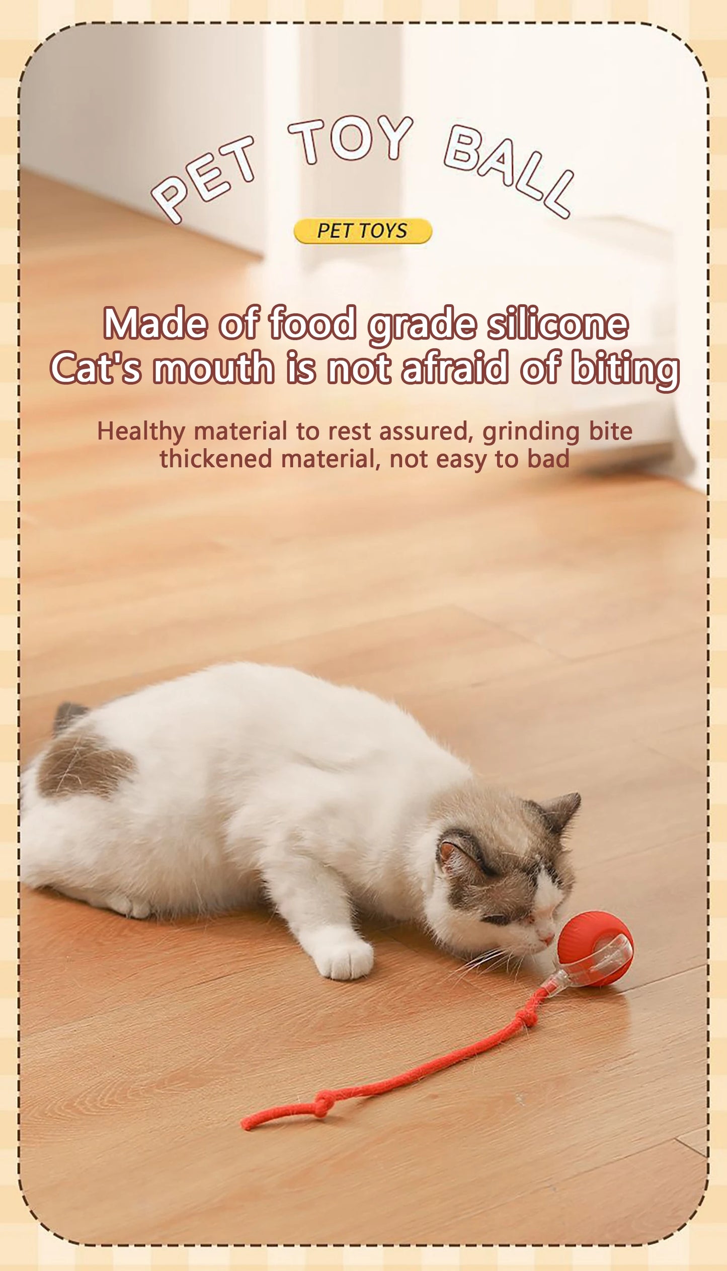 Toy ball (Clean teeth)