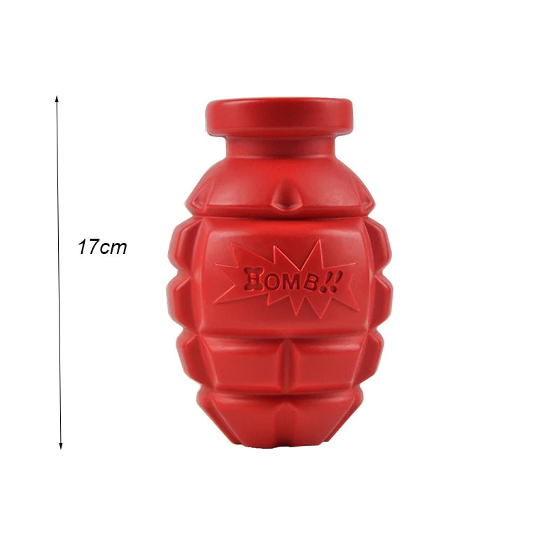 Red chew toy
