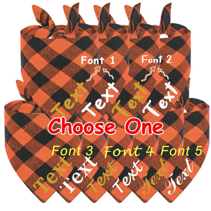 Customized Plaid scarf